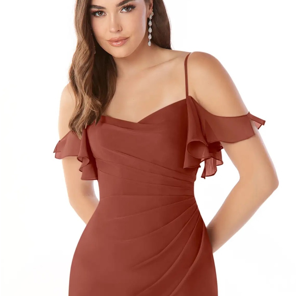 Azazie Esmeralda - Auburn - Picture 6 of 6